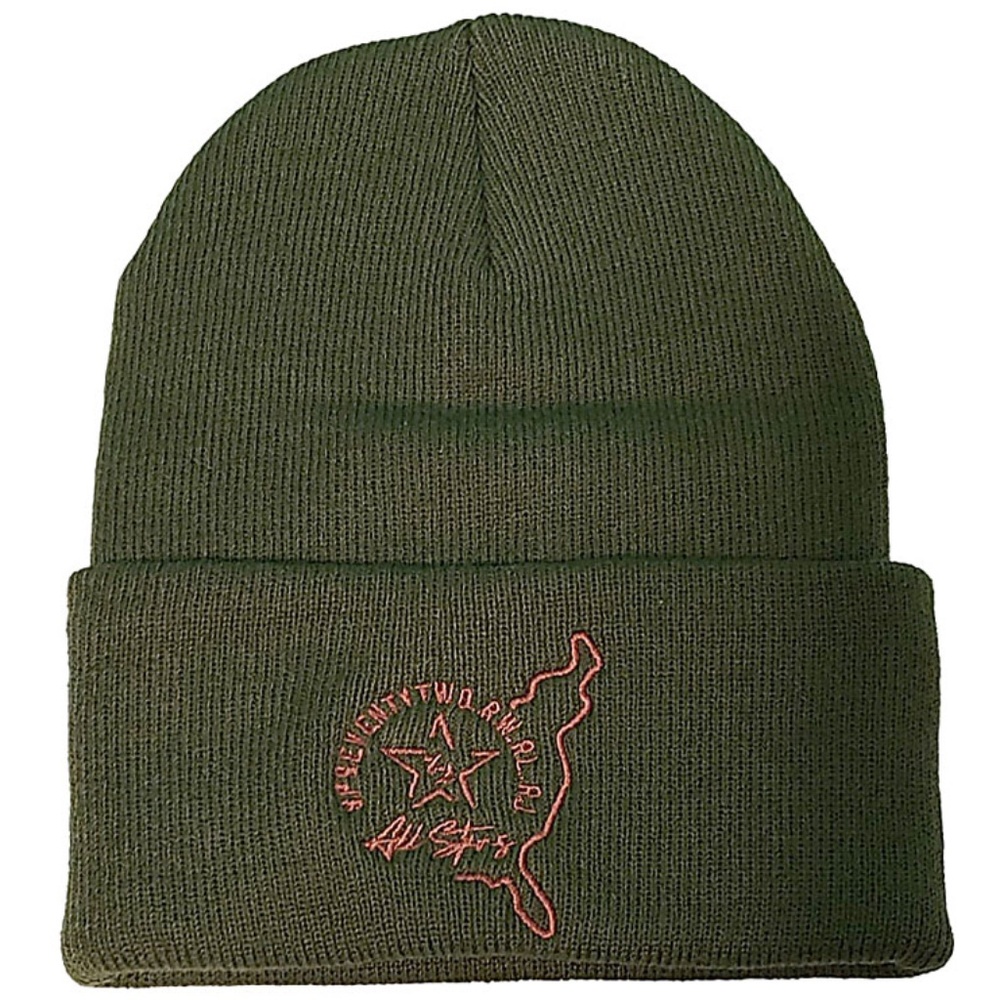 SP72_ All Stars Olive Beanie